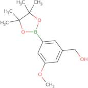 [3-Methoxy-5-(tetramethyl-1,3,2-dioxaborolan-2-yl)phenyl]methanol