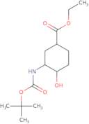 (1R,3S,4R)-3-(Boc-amino)-4-hydroxy-cyclohexane-carboxylic acid ethyl ester