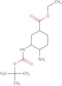 Ethyl (1S,3R,4R)-4-amino-3-Boc-amino-cyclohexane-1-carboxylate ee