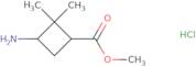 Trans-methyl 3-amino-2,2-dimethyl-cyclobutanecarboxylate hydrochloride