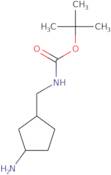 tert-butyl N-[(3-aminocyclopentyl)methyl]carbamate, Mixture of diastereomers