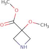 Methyl 3-methoxyazetidine-3-carboxylate