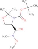 (R)-3-Boc-4-(Methoxymethylcarbamoyl)-2,2-dimethyloxazolidine