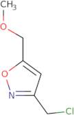 3-(Chloromethyl)-5-(methoxymethyl)-1,2-oxazole