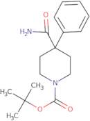 tert-Butyl 4-carbamoyl-4-phenylpiperidine-1-carboxylate