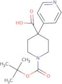 1-(tert-Butoxycarbonyl)-4-(pyridin-4-yl)piperidine-4-carboxylic acid