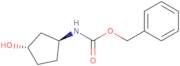 benzyl N-[(1R,3R)-3-hydroxycyclopentyl]carbamate