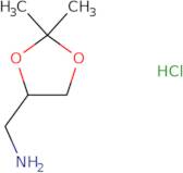 (2,2-Dimethyl-1,3-dioxolan-4-yl)methanamine hydrochloride