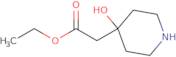 Ethyl 2-(4-hydroxypiperidin-4-yl)acetate