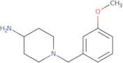 1-[(3-Methoxyphenyl)methyl]piperidin-4-amine