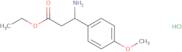 Ethyl 3-amino-3-(4-methoxyphenyl)propanoatehydrochloride