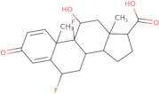 17Alpha,21-Dideoxy-6alpha,9alpha-difluoroprednisolone