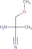 2-Amino-3-methoxy-2-methylpropanenitrile