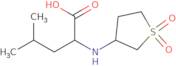 2-(1,1-Dioxo-tetrahydro-1lambda(6)-thiophen-3-ylamino)-4-methyl-pentanoic acid