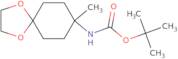 tert-Butyl (8-methyl-1,4-dioxaspiro[4.5]decan-8-yl)carbamate