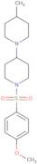 1'-((4-Methoxyphenyl)sulfonyl)-4-methyl-1,4'-bipiperidine