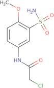 2-Chloro-N-(4-methoxy-3-sulfamoylphenyl)acetamide