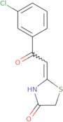 2-[2-(3-Chlorophenyl)-2-oxoethylidene]-1,3-thiazolidin-4-one