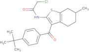 N-[3-(4-tert-Butylbenzoyl)-6-methyl-4,5,6,7-tetrahydro-1-benzothiophen-2-yl]-2-chloroacetamide