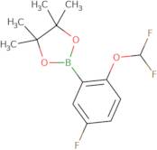 2-(Difluoromethoxy)-5-fluorobenzeneboronic acid, pinacol ester