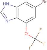 6-Bromo-4-(trifluoromethoxy)-1H-benzimidazole