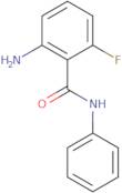 2-Amino-6-fluoro-N-phenylbenzamide