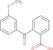 2-(3-(Methylthio)benzoyl)benzoic acid