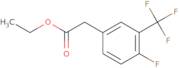 (4-Fluoro-3-trifluoromethyl-phenyl)-acetic acid ethyl ester