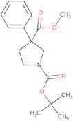 1-tert-Butyl 3-methyl 3-phenylpyrrolidine-1,3-dicarboxylate