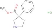 Methyl 3-phenylpyrrolidine-3-carboxylate hydrochloride