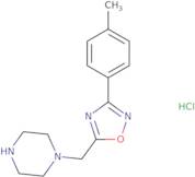 1-{[3-(4-Methylphenyl)-1,2,4-oxadiazol-5-yl]methyl}piperazine hydrochloride