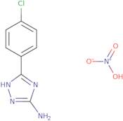 5-(4-Chlorophenyl)-4H-1,2,4-triazol-3-amine nitrate