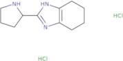 2-(Pyrrolidin-2-yl)-4,5,6,7-tetrahydro-1H-1,3-benzodiazole dihydrochloride