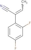 (2E)-2-(2,4-Difluorophenyl)but-2-enenitrile