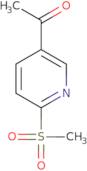 1-(6-(Methylsulfonyl)pyridin-3-yl)ethanone