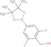 2,6-Difluoro-4-(4,4,5,5-tetramethyl-1,3,2-dioxaborolan-2-yl)-benzenemethanol