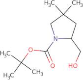 (R)-tert-Butyl 2-(hydroxymethyl)-4,4-dimethylpyrrolidine-1-carboxylate