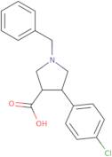 rac-(3R,4S)-1-Benzyl-4-(4-chlorophenyl)pyrrolidine-3-carboxylic acid