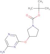 (S)-tert-Butyl 3-((6-aminopyrazin-2-yl)oxy)pyrrolidine-1-carboxylate