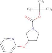 (R)-tert-Butyl 3-(pyridin-2-yloxy)pyrrolidine-1-carboxylate