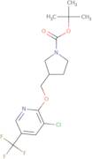 3-(3-Chloro-5-trifluoromethyl-pyridin-2-yloxymethyl)-pyrrolidine-1-carboxylic acid tert-butyl ester