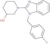 1-[1-(4-Fluoro-benzyl)-1H-benzoimidazol-2-yl]-piperidin-3-ol