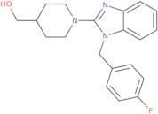 {1-[1-(4-Fluoro-benzyl)-1H-benzoimidazol-2-yl]-piperidin-4-yl}-methanol