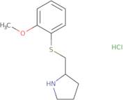 2-(2-Methoxy-phenylsulfanylmethyl)-pyrrolidine hydrochloride