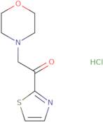 2-(Morpholin-4-yl)-1-(1,3-thiazol-2-yl)ethan-1-one hydrochloride