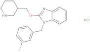 1-(3-Fluoro-benzyl)-2-(piperidin-3-ylmethoxy)-1H-benzoimidazole hydrochloride