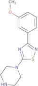 1-[3-(3-Methoxyphenyl)-1,2,4-thiadiazol-5-yl]piperazine