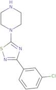 1-[3-(3-Chlorophenyl)-1,2,4-thiadiazol-5-yl]piperazine