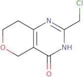 2-(Chloromethyl)-3H,4H,5H,7H,8H-pyrano[4,3-d]pyrimidin-4-one