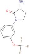 3-Amino-1-[3-(trifluoromethoxy)phenyl]pyrrolidin-2-one